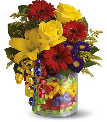 Teleflora's Birthday Ribbon Bouquet